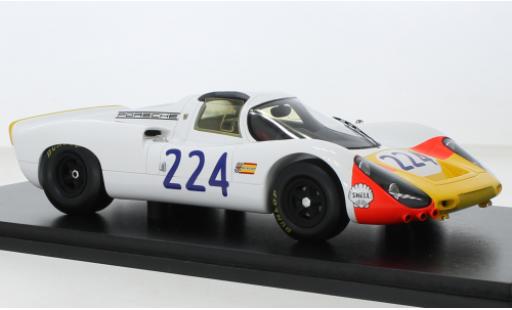 Modelauto Porsche 907 Base No.224 Targa Florio 1968 1/18 Spark