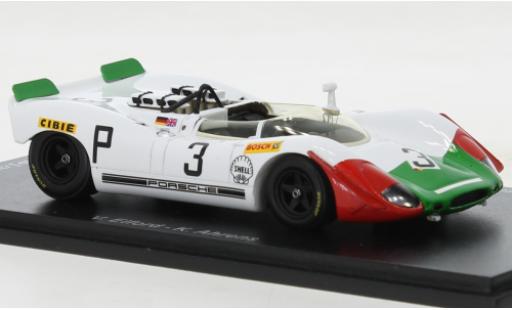 Modelauto Porsche 908 1969 -2 RHD No.3 1000 Km Nuerburgring 1/43 Spark