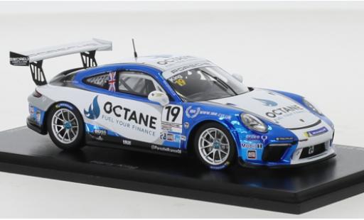 Modelauto Porsche 911 GT3 (991) Cup No.19 Carrera Cup Great Britain 2020 1/43 Spark