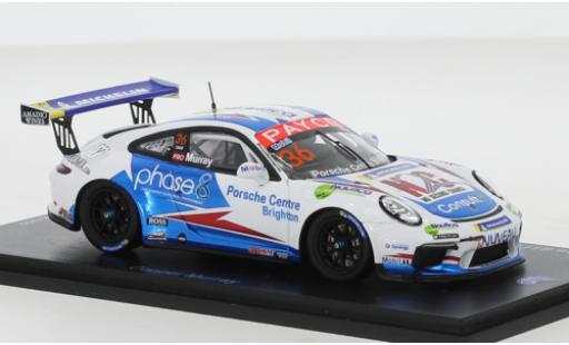 Modelauto Porsche 911 GT3 (991) Cup No.36 Carrera Cup Australia 2020 1/43 Spark