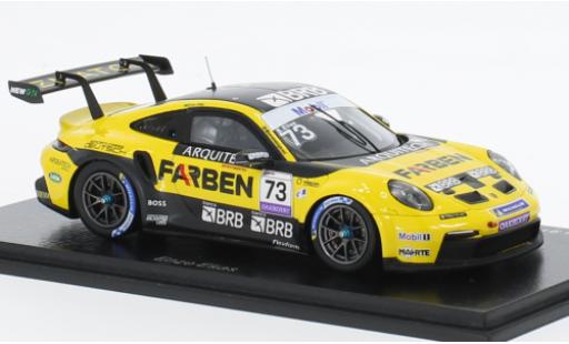 Modelauto Porsche 911 GT3 Cup No.73 Carrera Br&Atilde;&copy;sil 2022 1/43 Spark