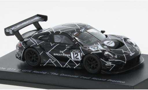 Modelauto Porsche 911 GT3 R No.12 GPX Racing The Diamond Test Paul Ricard 1/64 Spark