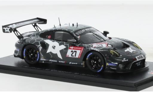 Modelauto Porsche 911 GT3 R No.27 Toksport WRT 24h Nuerburgring 2022 1/43 Spark