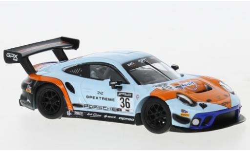 Modelauto Porsche 911 GT3 R No.36 GPX Racing The Spade 1/64 Spark
