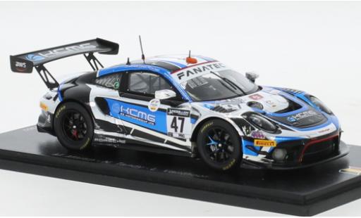 Modelauto Porsche 911 GT3 R No.47 KCMG 24h Spa 2021 1/43 Spark