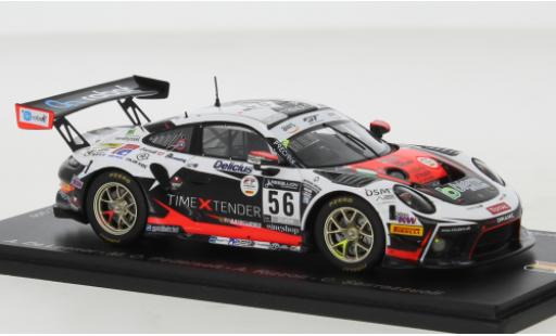 Modelauto Porsche 911 GT3 R (991) No.56 Dinamic Motorsport 24h Spa 2020 1/43 Spark