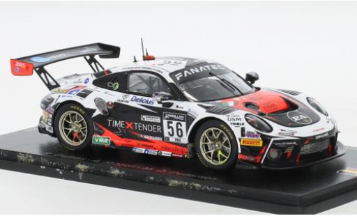 Modelauto Porsche 911 GT3 R No.56 Dinamic Motorsport 24h Spa 2021 1/43 Spark