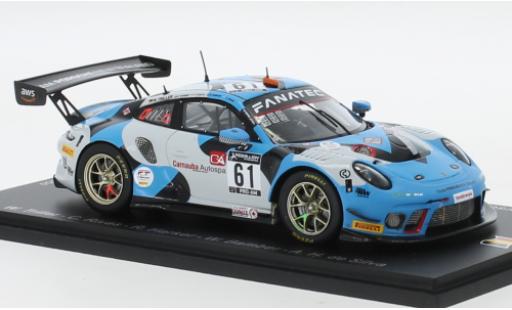 Modelauto Porsche 911 GT3 R No.61 EBM Giga Racing 24h Spa 2021 1/43 Spark