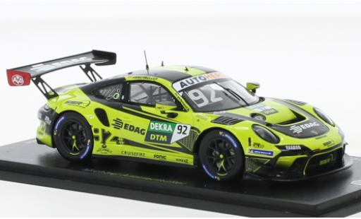 Modelauto Porsche 911 GT3 R No.92 Team SSR Performance DTM Nuerburgring 2021 1/43 Spark