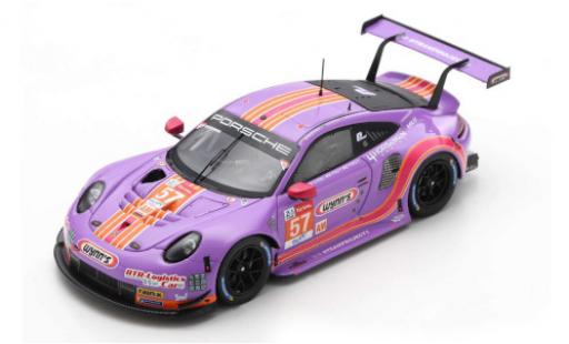 Modelauto Porsche 911 RSR (991) No.57 Team Project 1 Wynns 24h Le Mans 2020 1/64 Spark