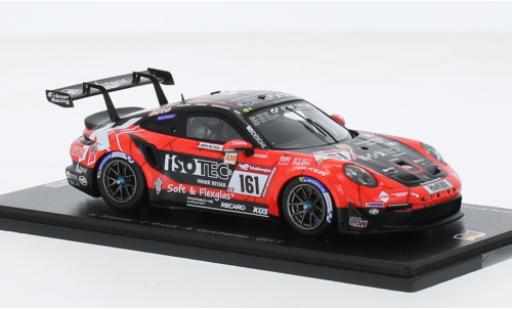 Modelauto Porsche 911 GT3 Cup No.161 KKr&Atilde;&curren;mer Racing 24h Nuerburgring 2023 1/43 Spark