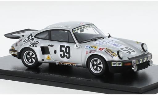 Modelauto Porsche 911 RSR Carrera No.59 24h Le Mans 1974 1/43 Spark