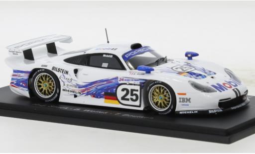 Modelauto Porsche 911 GT1 No.25 AG 24h Le Mans 1997 1/43 Spark