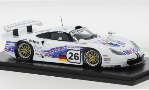 Modelauto Porsche 911 GT1 No.26 AG 24h Le Mans 1997 1/43 Spark