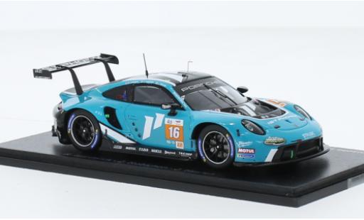Modelauto Porsche 911 RSR -19 No.16 Proton Competition 24h Le Mans 2023 1/43 Spark