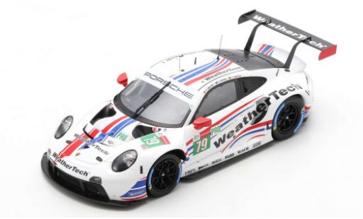 Modelauto Porsche 911 RSR -19 No.79 WeatherTech Racing 24h Le Mans 2021 1/43 Spark