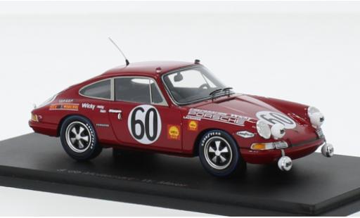 Modelauto Porsche 911 T T No.60 24h Le Mans 1968 1/43 Spark