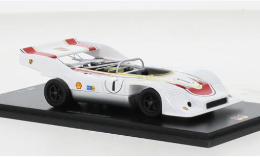 Modelauto Porsche 917 1972 /10TC RHD No.1 Test Hockenheim 1/43 Spark
