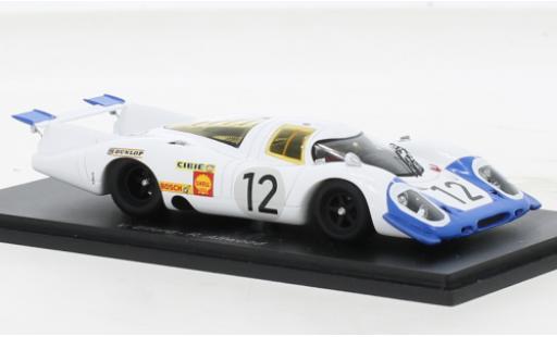Modelauto Porsche 917 1969 RHD No.12 24h Le Mans 1/43 Spark