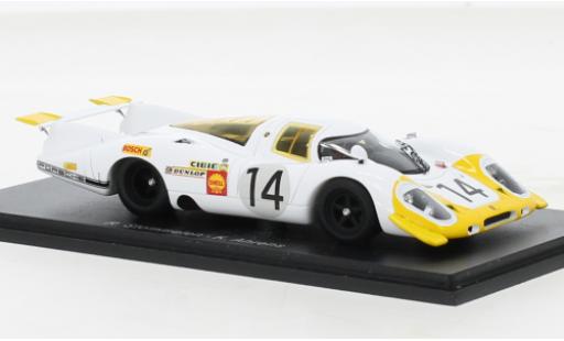 Modelauto Porsche 917 1969 RHD No.14 24h Le Mans 1/43 Spark