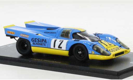 Modelauto Porsche 917 1970 K No.12 GESIPA Interserie Norisring 1/43 Spark