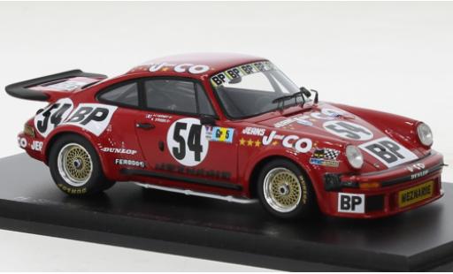 Modelauto Porsche 934 1976 No.54 24h Le Mans 1/43 Spark