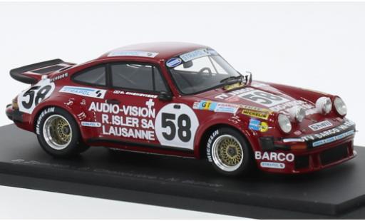 Modelauto Porsche 934 1976 No.58 24h Le Mans 1/43 Spark