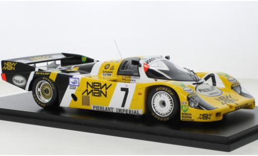 Modelauto Porsche 956 1984 No.7 Joest Racing Nouveau Man 24h Le Mans 1/18 Spark