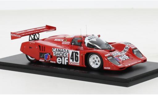 Modelauto Porsche 911 1991 CK 6 RHD No.46 Kremer Racing 24h Le Mans 1/43 Spark