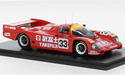 Modelauto Porsche 962 1990 C No.33 24h Le Mans 1/43 Spark