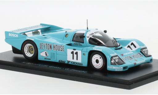 Modelauto Porsche 962 1988 C RHD No.11 Leyton House 24h Le Mans 1/43 Spark