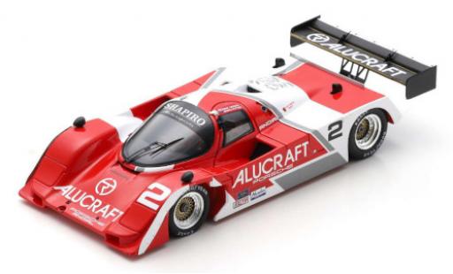 Modelauto Porsche 962 1989 C RHD No.2 IMSA Sears Point 1/43 Spark
