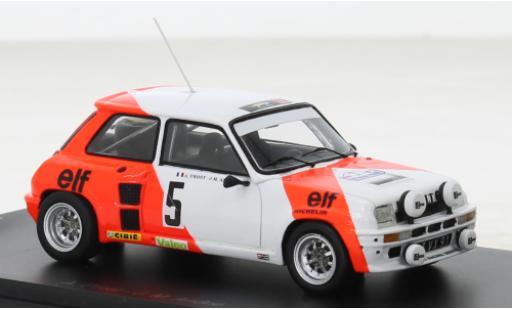 Modelauto Renault 5 Turbo No. Rally du Var 1982 1/43 Spark