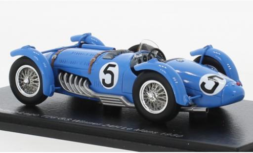 Modelauto Talbot Lago 24h Le Mans T26 GS RHD No.5 1950 1/43 Spark