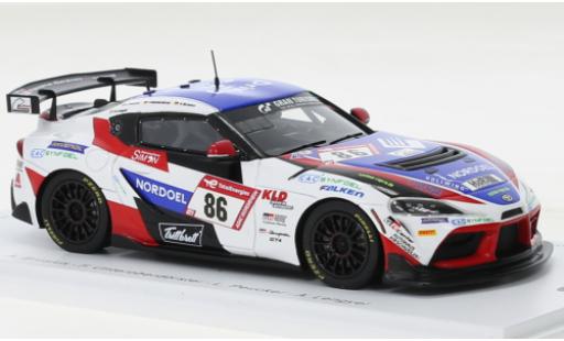 Modelauto Toyota Supra GT4 Toyota GR Supra No.86 Toyota Gazoo Racing Europe 24h N&Atilde;&frac14;rburgring 2022 1/43 Spark