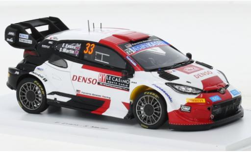 Modelauto Toyota Yaris Rally1 GR hybride No.33 Gazoo Racing WRT Rally WM Rally Monte Carlo 2023 1/43 Spark