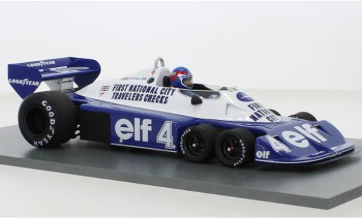 Modelauto Tyrrell P34 1977 No.4 First National City formule 1 GP S&Atilde;&frac14;dafrika 1/18 Spark