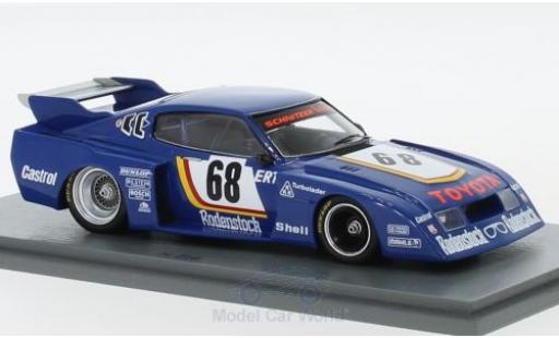 Modelauto Toyota Celica LB Turbo No.68 Schnitzer Motorsport Rodenstock ADAC Trophy Zolder 1977 H.Ertl 1/43 Spark