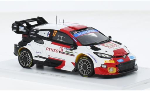 Modelauto Toyota Yaris Rally1 GR Hybrid No.17 Gazoo Racing WRT Rally WM Rally Japan 2023 1/43 Spark
