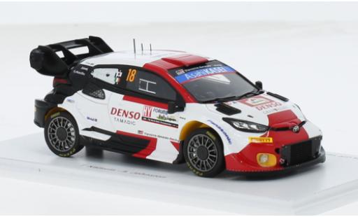 Modelauto Toyota Yaris Rally1 GR Hybrid No.18 Gazoo Racing WRT Rally WM Rally Japan 2023 1/43 Spark