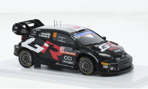 Modelauto Toyota Yaris Rally1 GR Hybrid No.18 Gazoo Racing WRT Rally WM Rally Monte Carlo 2024 1/43 Spark