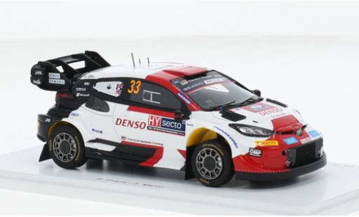 Modelauto Toyota Yaris Rally1 GR Hybrid No.33 Gazoo Racing WRT Rally WM Rally Finnland 2023 1/43 Spark