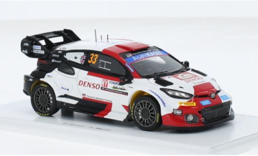 Modelauto Toyota Yaris Rally1 GR Hybrid No.33 Gazoo Racing WRT Rally WM Rally Japan 2023 1/43 Spark