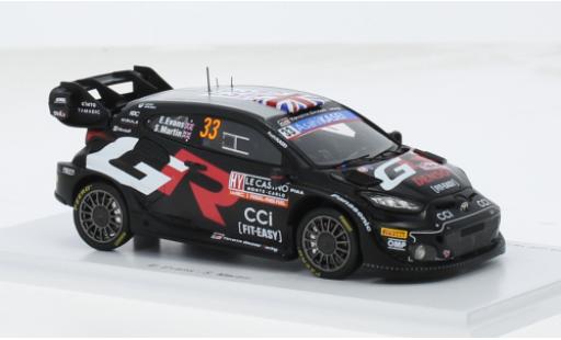 Modelauto Toyota Yaris Rally1 GR Hybrid No.33 Gazoo Racing WRT Rally WM Rally Monte Carlo 2024 1/43 Spark