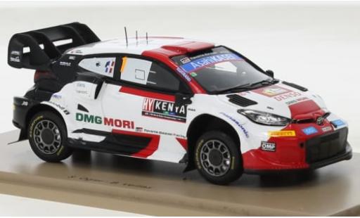Modelauto Toyota Yaris Rally1 GR No.1 Gazoo Racing WRT Rally WM Safari Rally 2022 1/43 Spark