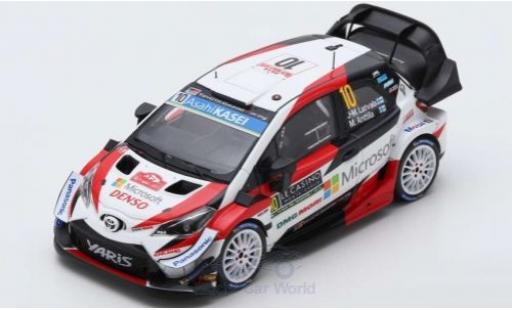 Modelauto Toyota Yaris WRC No.10 Gazoo Racing WRT Rally WM Rally Monte Carlo 2019 J-M.Latvala/M.Anttila 1/43 Spark