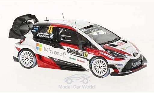 Modelauto Toyota Yaris WRC No.11 Gazoo Racing Rally WM Rally Monte Carlo 2017 J.H&Atilde;&curren;nninen/K.Lindstr&Atilde;&para;m 1/43 Spark