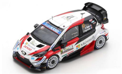 Modelauto Toyota Yaris WRC No.17 Microsoft Rally WM Rally Monza 2020 S.Ogier/J.Ingrassia 1/43 Spark