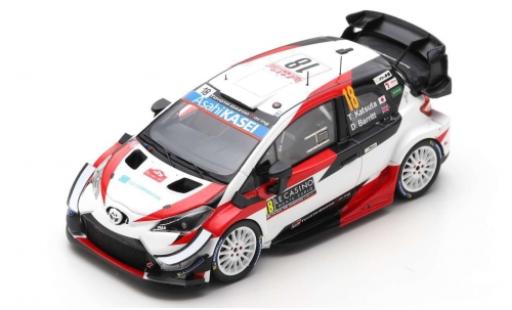 Modelauto Toyota Yaris WRC No.18 Gazoo Racing WRT Microsoft Rally WM Rally Monte Carlo 2020 T.Katsuta/D.Barritt 1/43 Spark