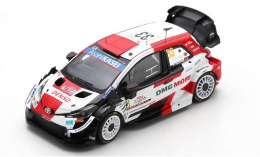 Modelauto Toyota Yaris WRC No.33 Gazoo Racing DMG MORI Rally WM Rally Croatia 2021 E.Evans/S.Martin 1/43 Spark